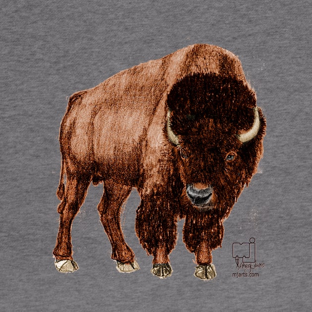 Bison by mjartscom